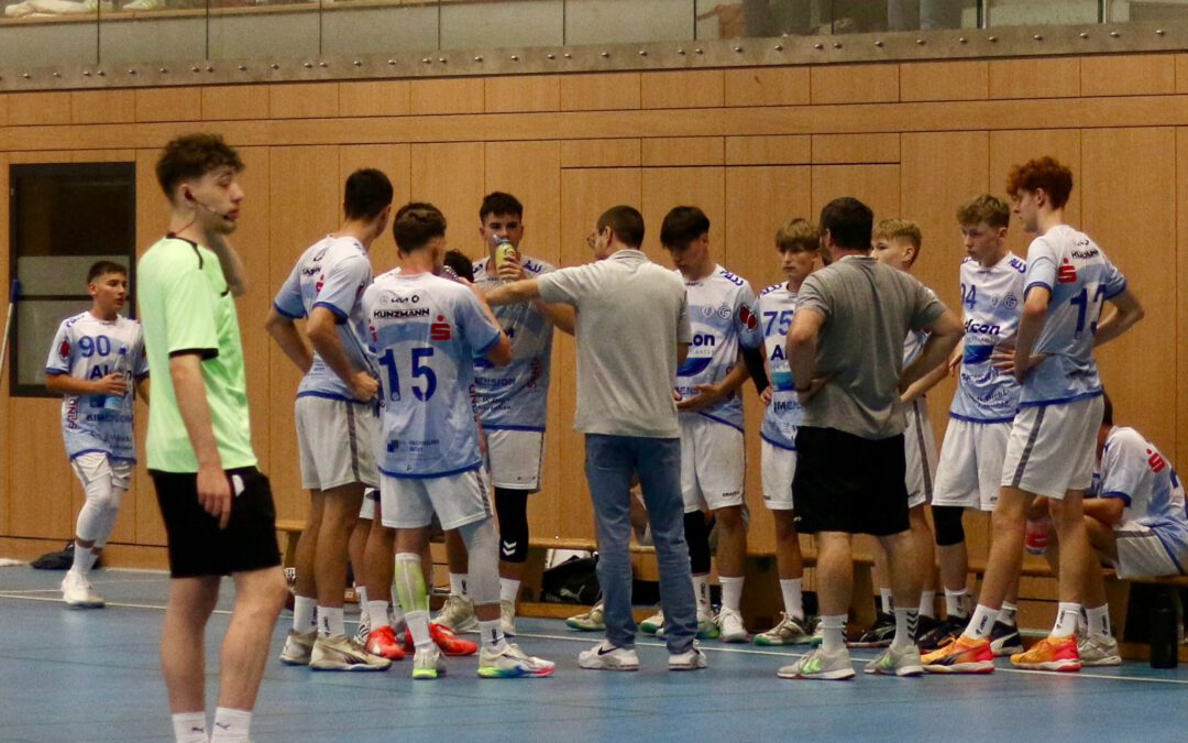 U17m – Gänsehaut zum Bundesliga-Auftakt – B-Jugend des TVG dreht Heimspiel gegen Koblenz!
