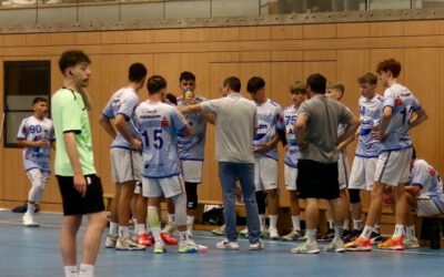 U17m – Gänsehaut zum Bundesliga-Auftakt – B-Jugend des TVG dreht Heimspiel gegen Koblenz!