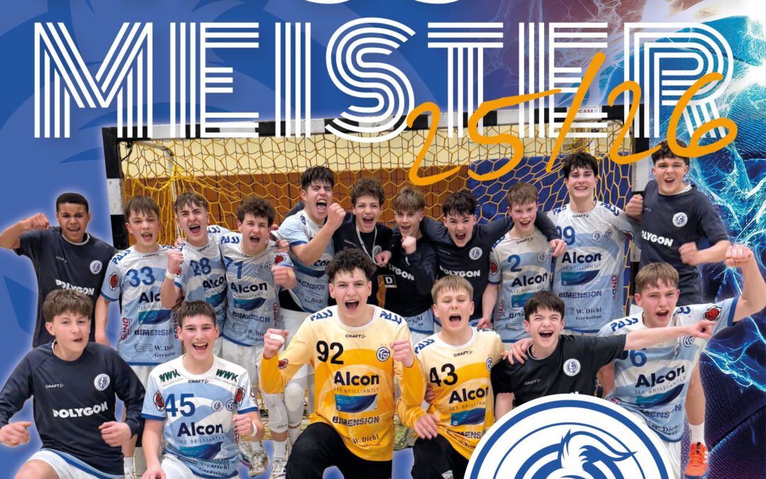 U15m | TVG Junioren lassen sich nicht abschütteln – und erobern die hessische Krone