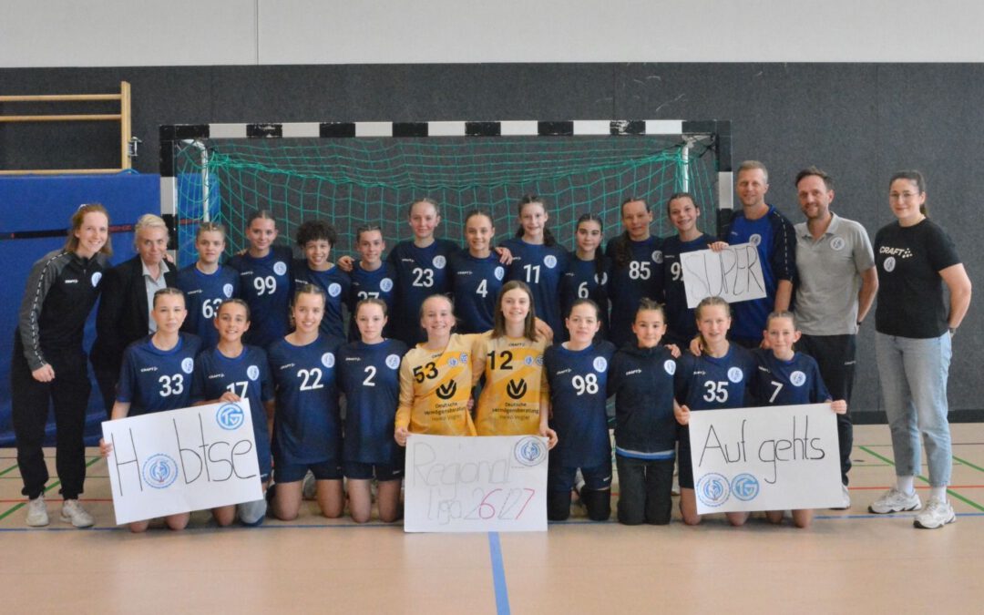 U15w | TURNIERSIEG & REGIONALLIGA – WIR KOMMEN!