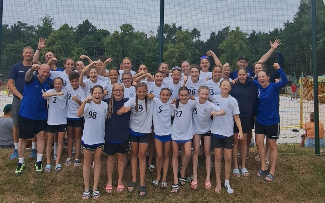 U15w gewinnt Erima Beachcup Nürnberg 2025