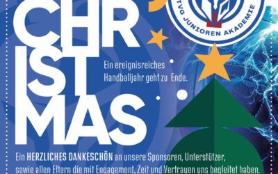 Die TVG Junioren Akademie wünscht Frohe Weihnachten!